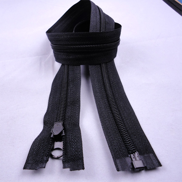 7# nylon auto lock open-end zipper